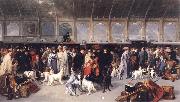 George Earle Going North,King's Cross Station oil painting reproduction